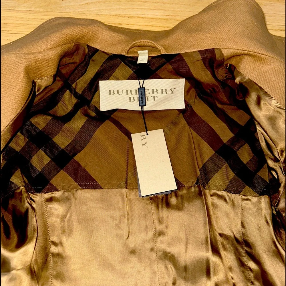 Burberry Brit Rushworth Wool Cashmere coat NWT MSRP $895 - Picture 10 of 14